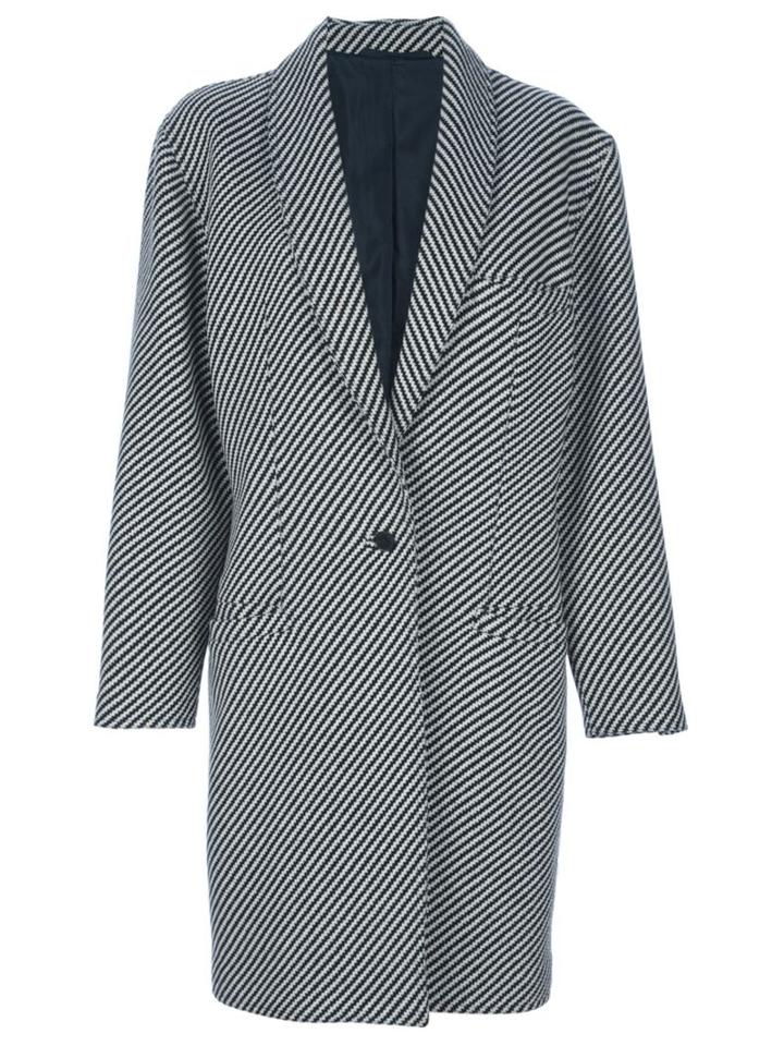 Versace Vintage Striped Coat
