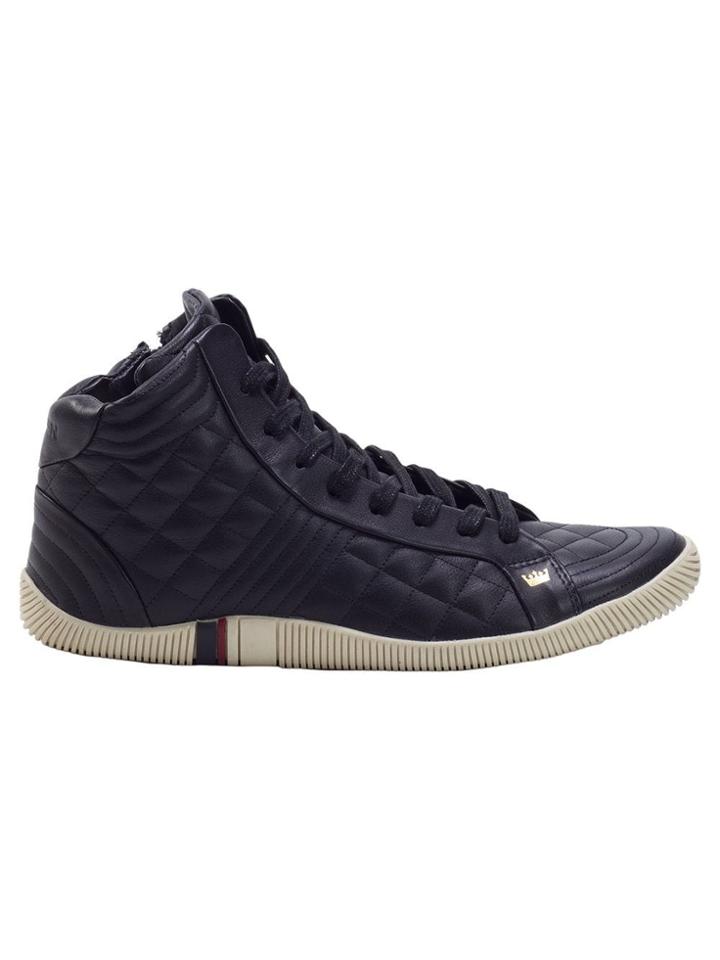 Osklen Quilted Hi-top Sneakers - Black