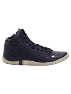 Osklen Quilted Hi-top Sneakers - Black