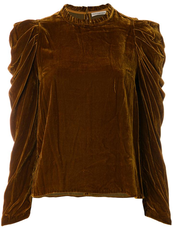 Ulla Johnson Gilles Blouse - Brown