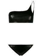 Oseree One-shoulder Bikini - Black