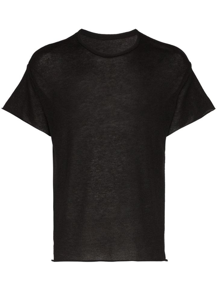 The Elder Statesman Short-sleeve T-shirt - Black