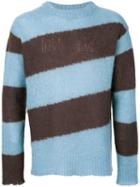 Marni - Striped Sweater - Men - Polyamide/mohair/wool - 50, Blue, Polyamide/mohair/wool