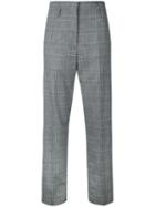 Golden Goose Deluxe Brand - Checked Trousers - Women - Virgin Wool - 44, Grey, Virgin Wool