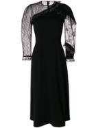Christopher Kane Patchwork Lace Dress - Black