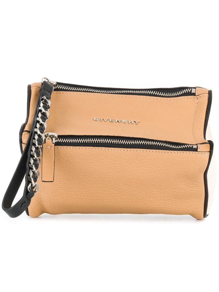 Givenchy Pandora Clutch - Nude & Neutrals