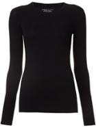 Majestic Filatures Long Sleeved T-shirt, Women's, Size: Small, Black, Viscose/spandex/elastane