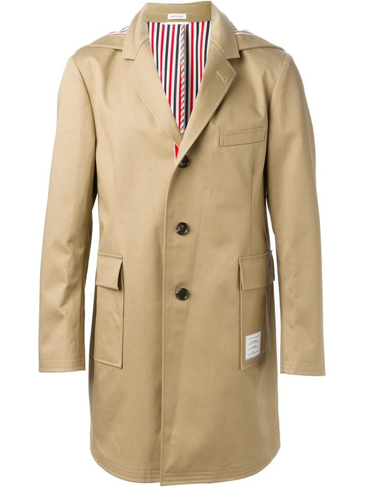 Thom Browne Single Breasted Coat