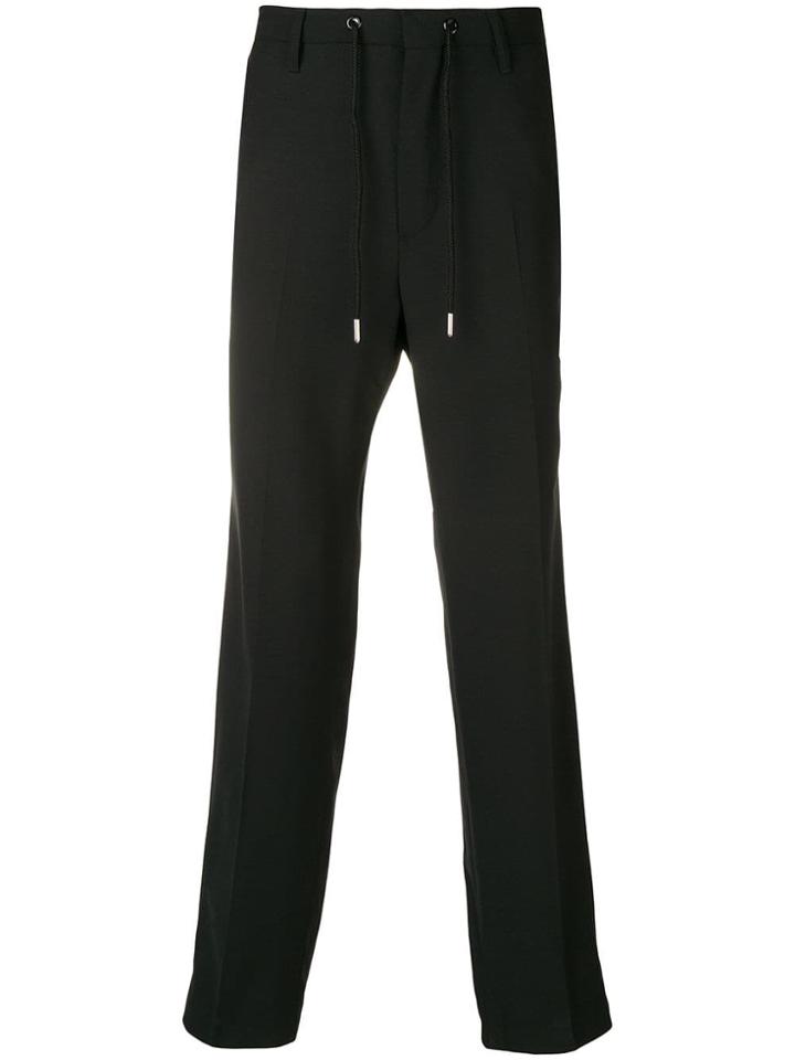 Diesel Side Stripe Trousers - Black