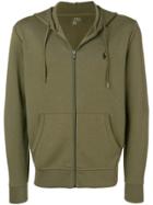 Polo Ralph Lauren Logo Embroidered Hoodie - Green