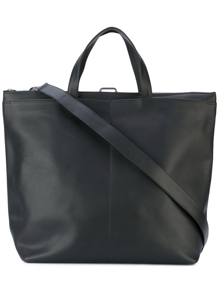 Isaac Reina - 'pilot' Bag - Unisex - Calf Leather - One Size, Black, Calf Leather