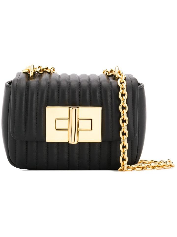 Tom Ford Mini Natalia Quilted Crossbody - Black