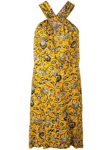 Isabel Marant Étoile Aba Dress, Women's, Size: 36, Yellow/orange, Cotton
