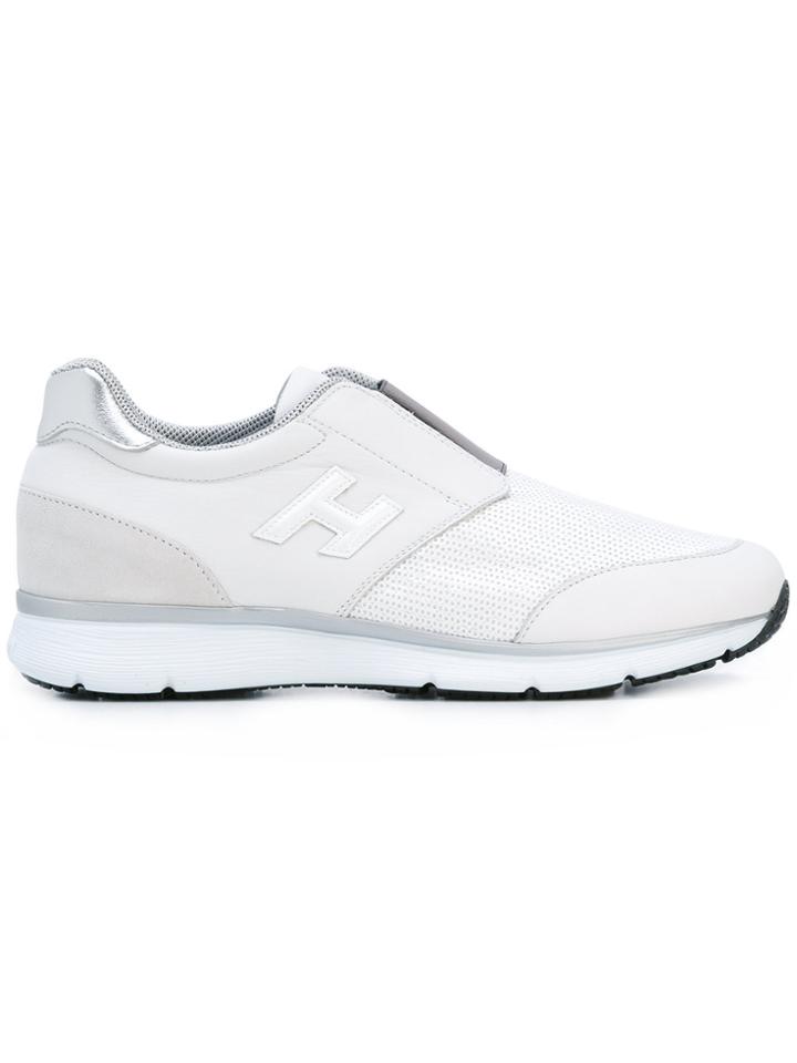 Hogan Laceless Sneakers - White