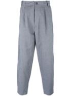 Société Anonyme - Japboy Trousers - Unisex - Cotton - Xs, Blue, Cotton