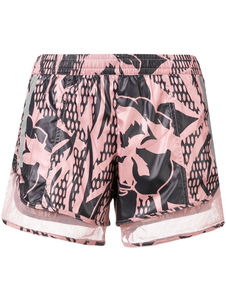 Adidas By Stella Mccartney Run M20 Printed Shorts - Pink