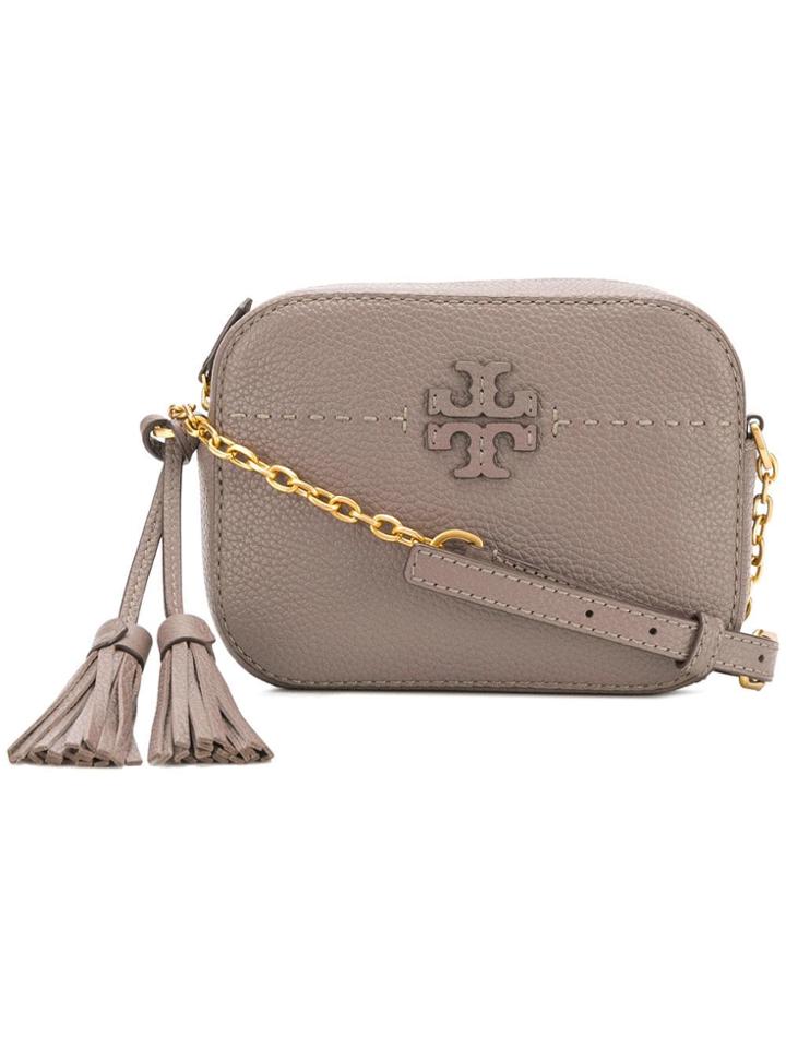 Tory Burch Mcgraw Camera Bag - Grey