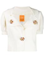 Christian Lacroix Pre-owned 1990's Puffed Sleeves Blouse - White