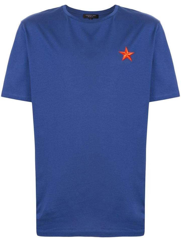 Shanghai Tang Star Emblem T-shirt - Blue