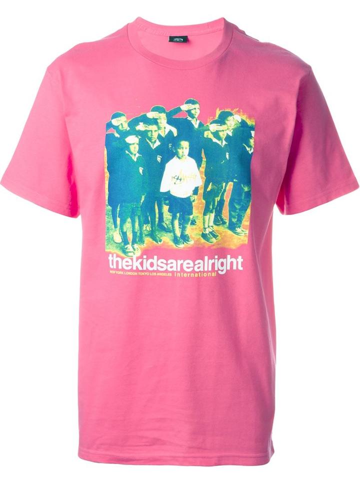 Stussy Photo Print T-shirt