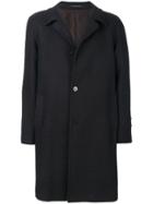 Tagliatore Classic Long Sleeved Coat - Blue