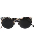 Retrosuperfuture 'lucia Puma' Sunglasses - Black