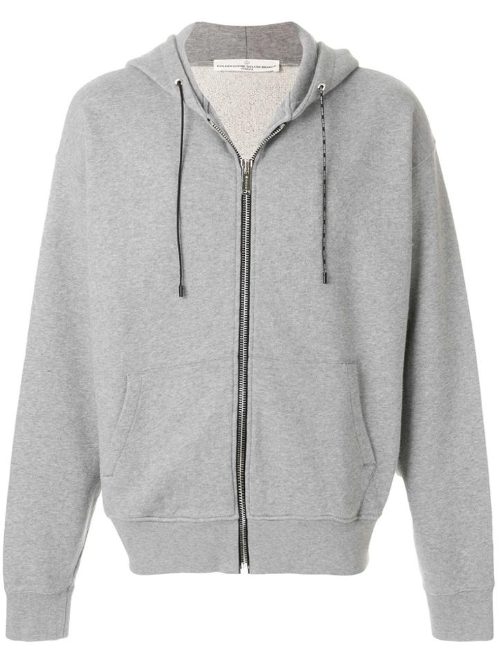 Golden Goose Deluxe Brand Golden Hooded Jacket - Grey