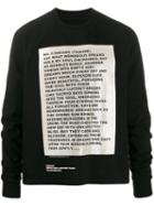 Rick Owens Drkshdw Printed Sweatshirt - Black
