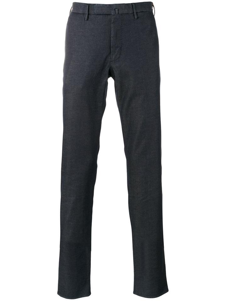 Incotex - Classic Chinos - Men - Cotton/spandex/elastane - 48, Blue, Cotton/spandex/elastane