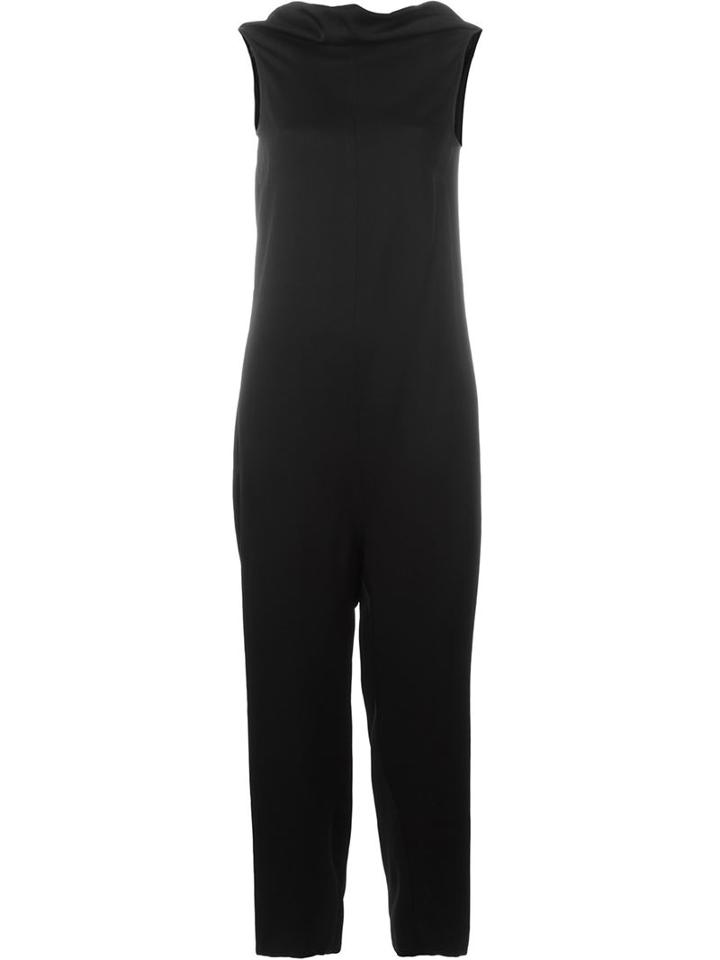 Rick Owens Cowl Neck Jumpsuit