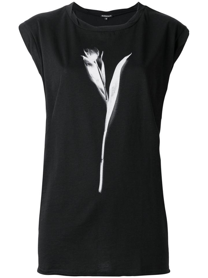 Ann Demeulemeester Boxy Shortsleeved T-shirt - Black