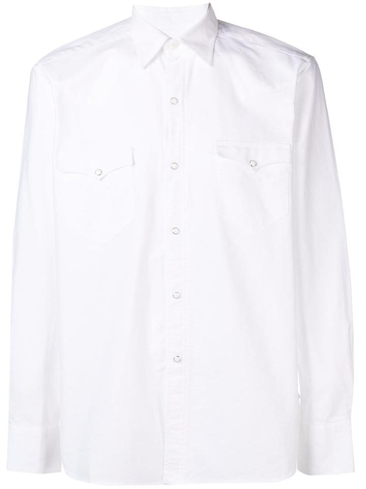 Bagutta Chest Pocket Shirt - White