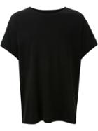 Wooyoungmi Classic T-shirt, Men's, Size: 52, Black, Cotton