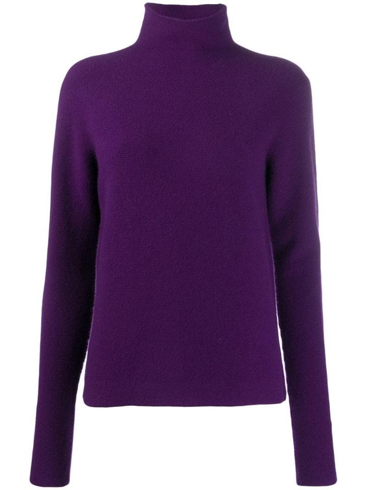 Christian Wijnants Wool Knit Sweater - Purple