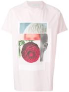 Cédric Charlier Multi Print T-shirt - Pink & Purple