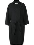 Humanoid Puck Trench Coat, Women's, Size: M, Black, Cotton