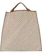 Jil Sander Applique Stripe Shopper