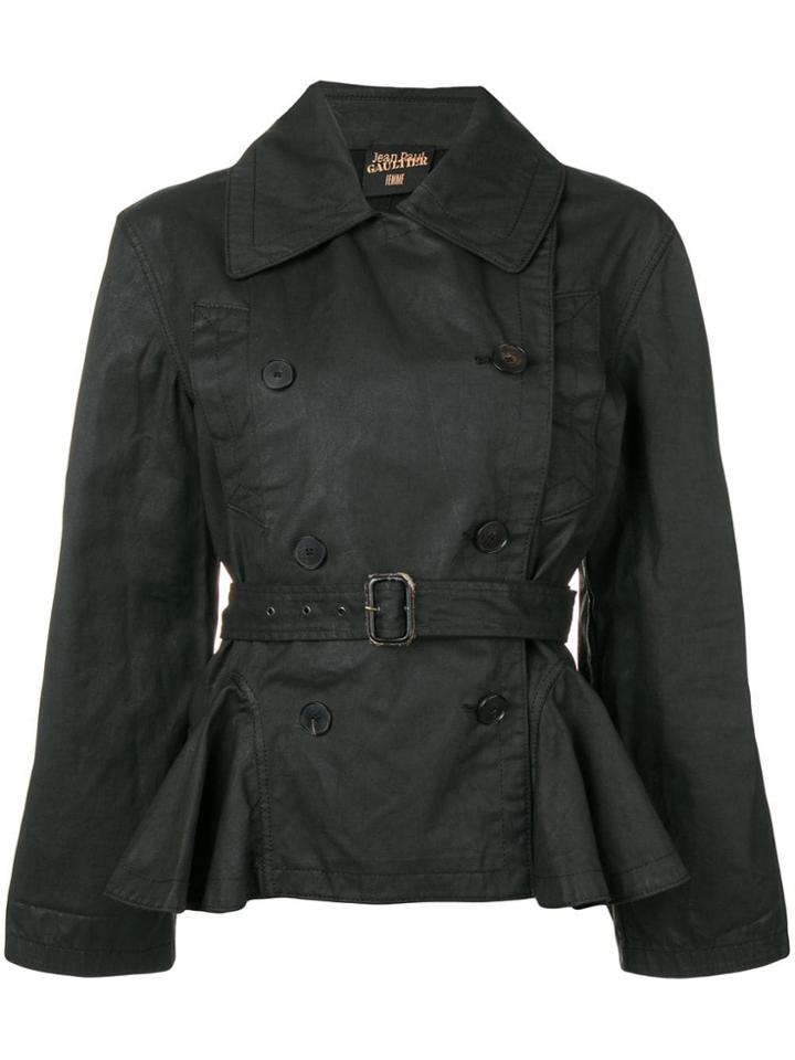 Jean Paul Gaultier Vintage 1990's Belted Jacket - Black