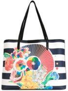 Mary Katrantzou Marine Floral Wheel Tote