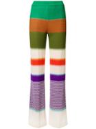 Missoni Striped Knit Trousers - Multicolour