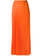 Haider Ackermann Long Pleated Skirt - Yellow & Orange