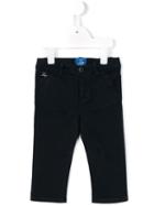 Fay Kids - Straight Leg Trousers - Kids - Cotton/spandex/elastane - 24 Mth, Blue