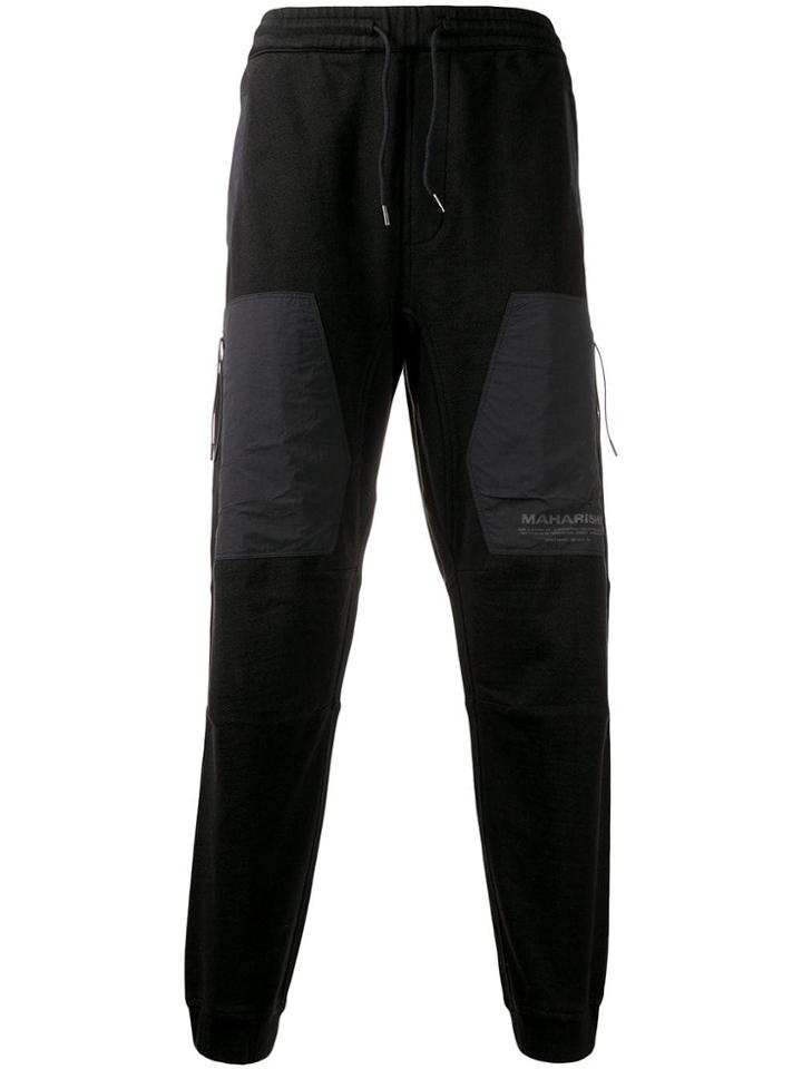 Maharishi Tapered Track Pants - Black