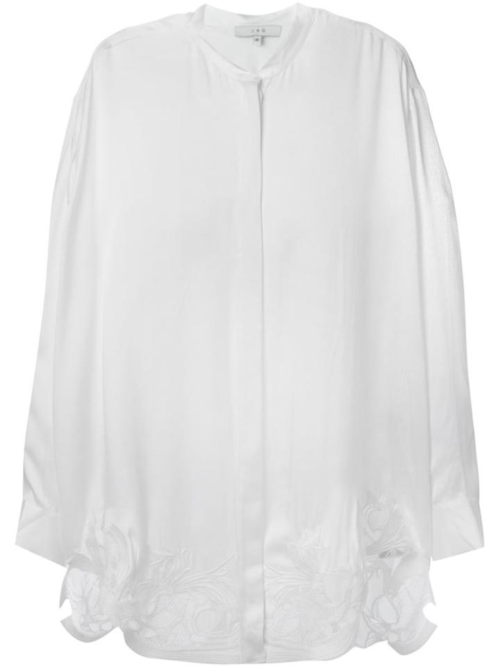 Iro Embroidered Hem Shirt