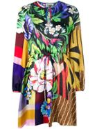 Mary Katrantzou Printed Flared Dress - Yellow
