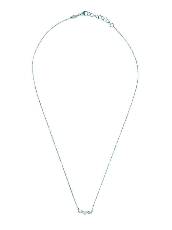 As29 Diamond Winged Heart Necklace, Women's, Blue