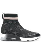 Ash Lulla Star Sock Sneakers - Black