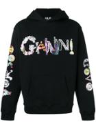 Versus Versus X Ganni Logo Print Hoodie - Black