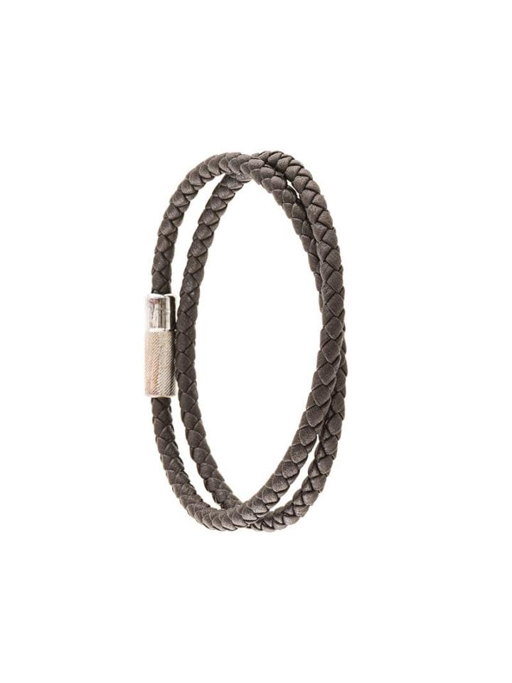 Tateossian Woven Double-strap Bracelet - Brown