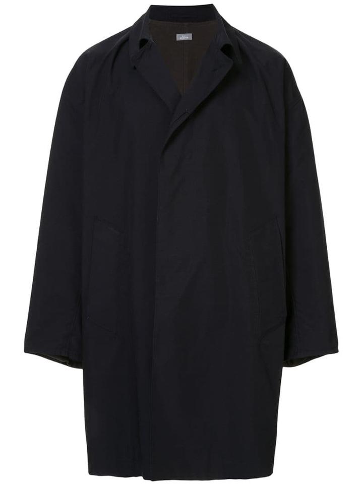 Kolor Beacon Relaxed-fit Trench Coat - Black